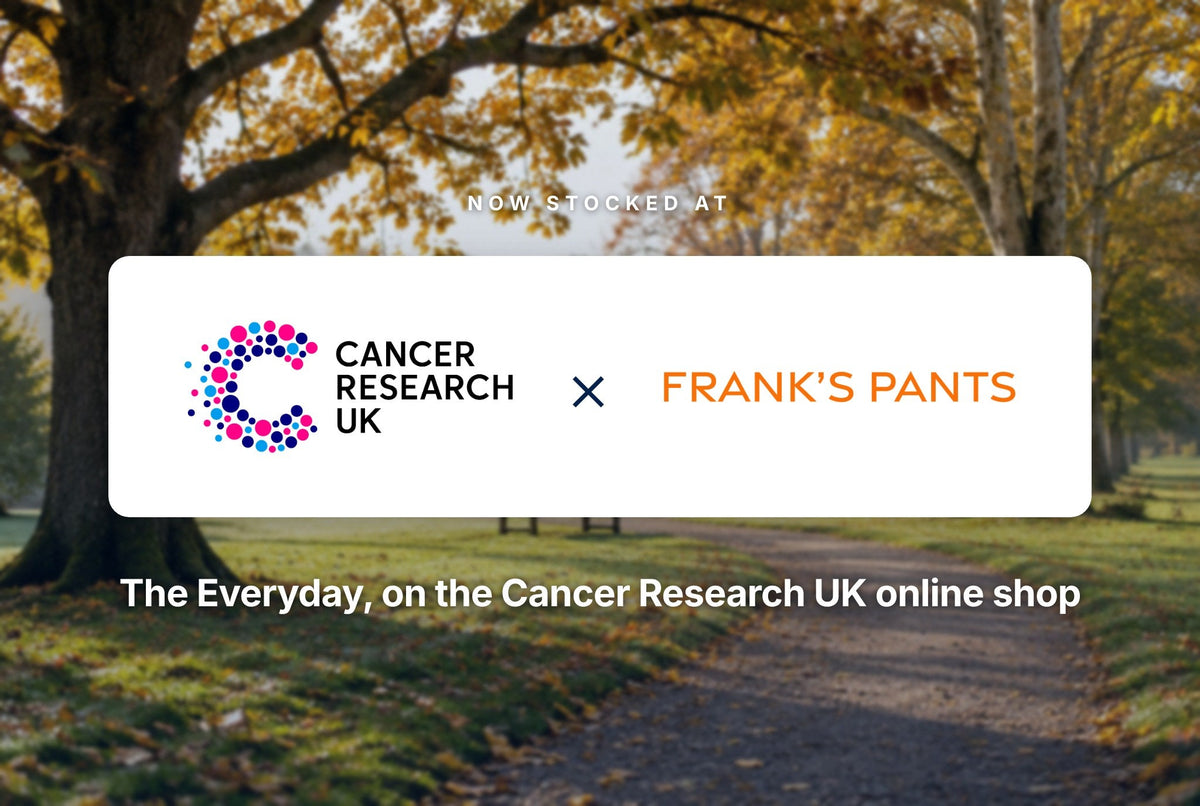 Frank's Pants Is Now Stocked at Cancer Research UK